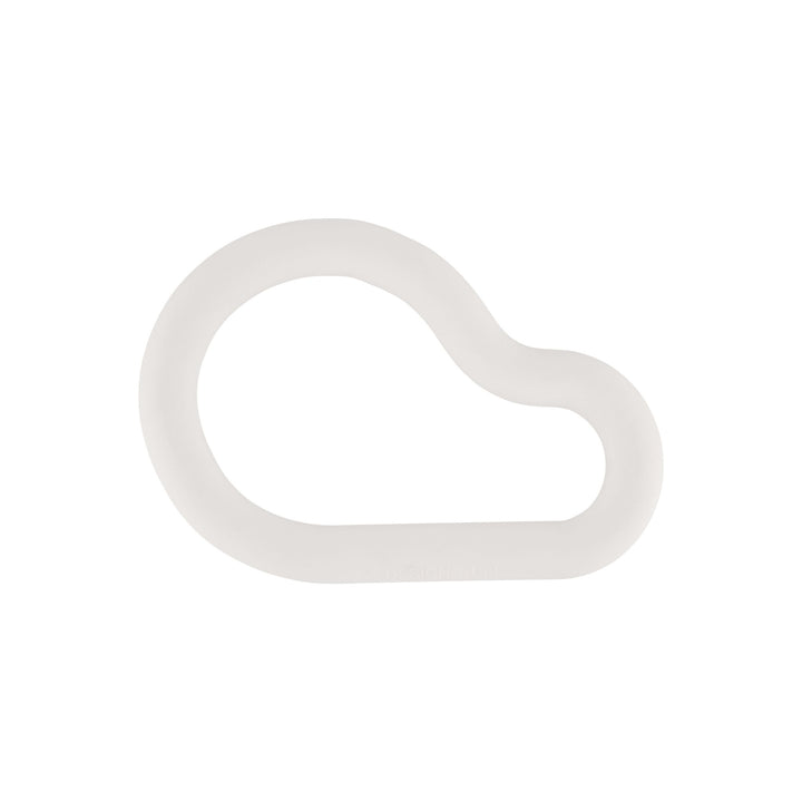 DESIGNSTUFF Curve Silicone Trivet, Chalk