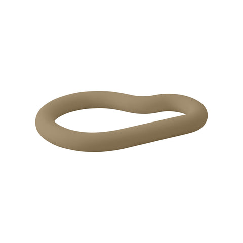 DESIGNSTUFF RUND Curve Silicone Trivet, Fern