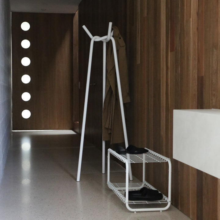 HAY Knit Coat Rack, White