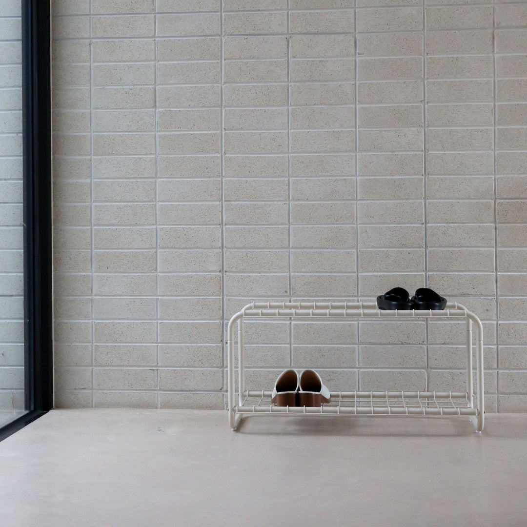 DESIGNSTUFF FORMA Shoe Rack, Sand