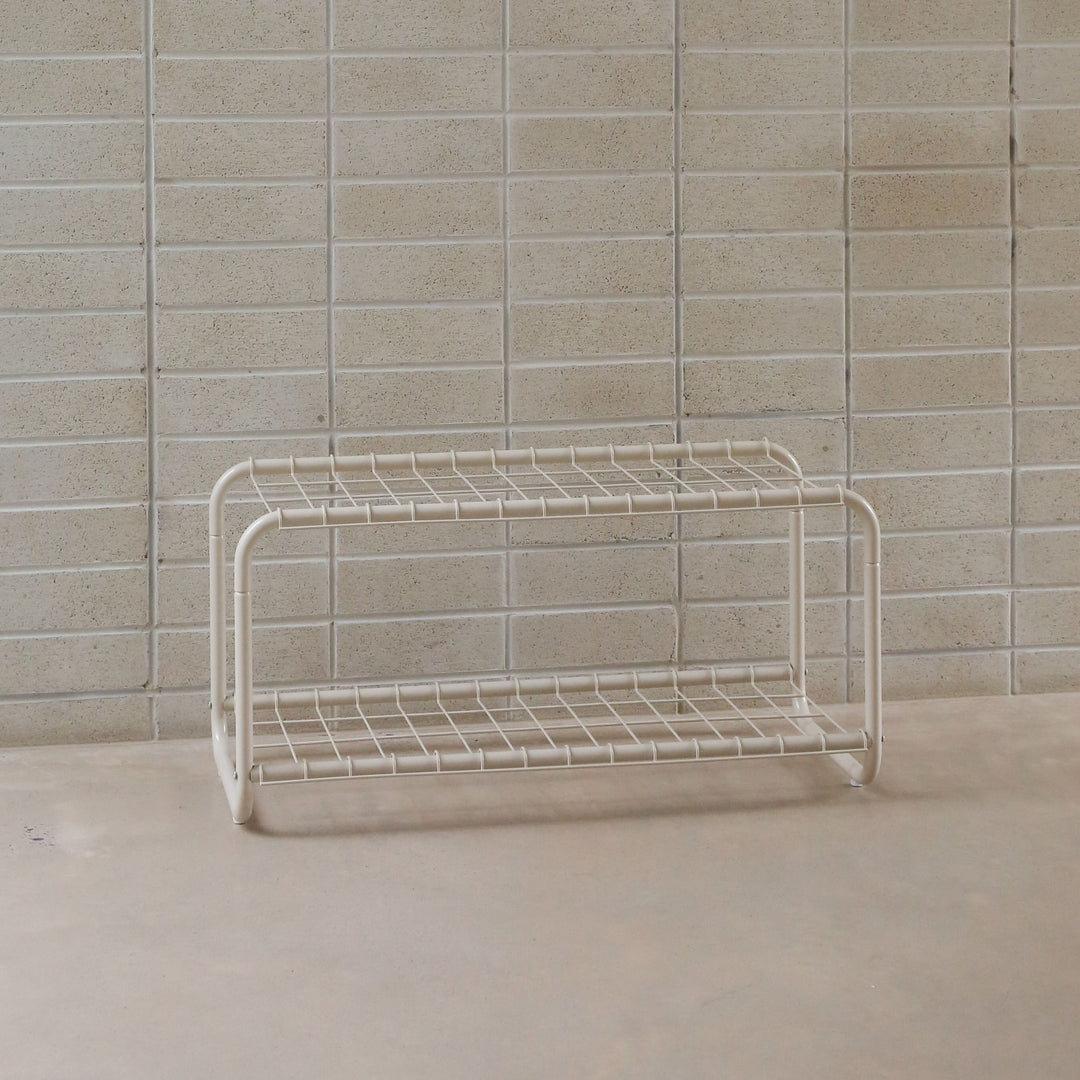 DESIGNSTUFF FORMA Shoe Rack, Sand