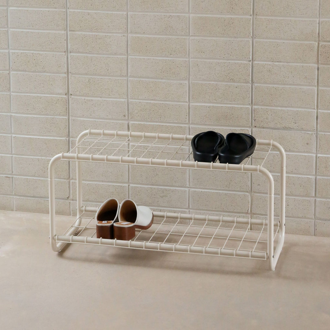 DESIGNSTUFF FORMA Shoe Rack, Sand
