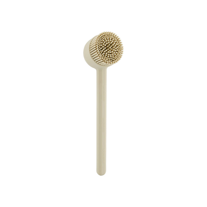 DESIGNSTUFF RUND Dish Brush, Silicone, Sand
