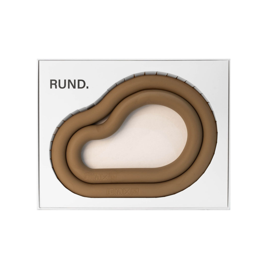 DESIGNSTUFF RUND Curve Trivet Gift Set, Fern