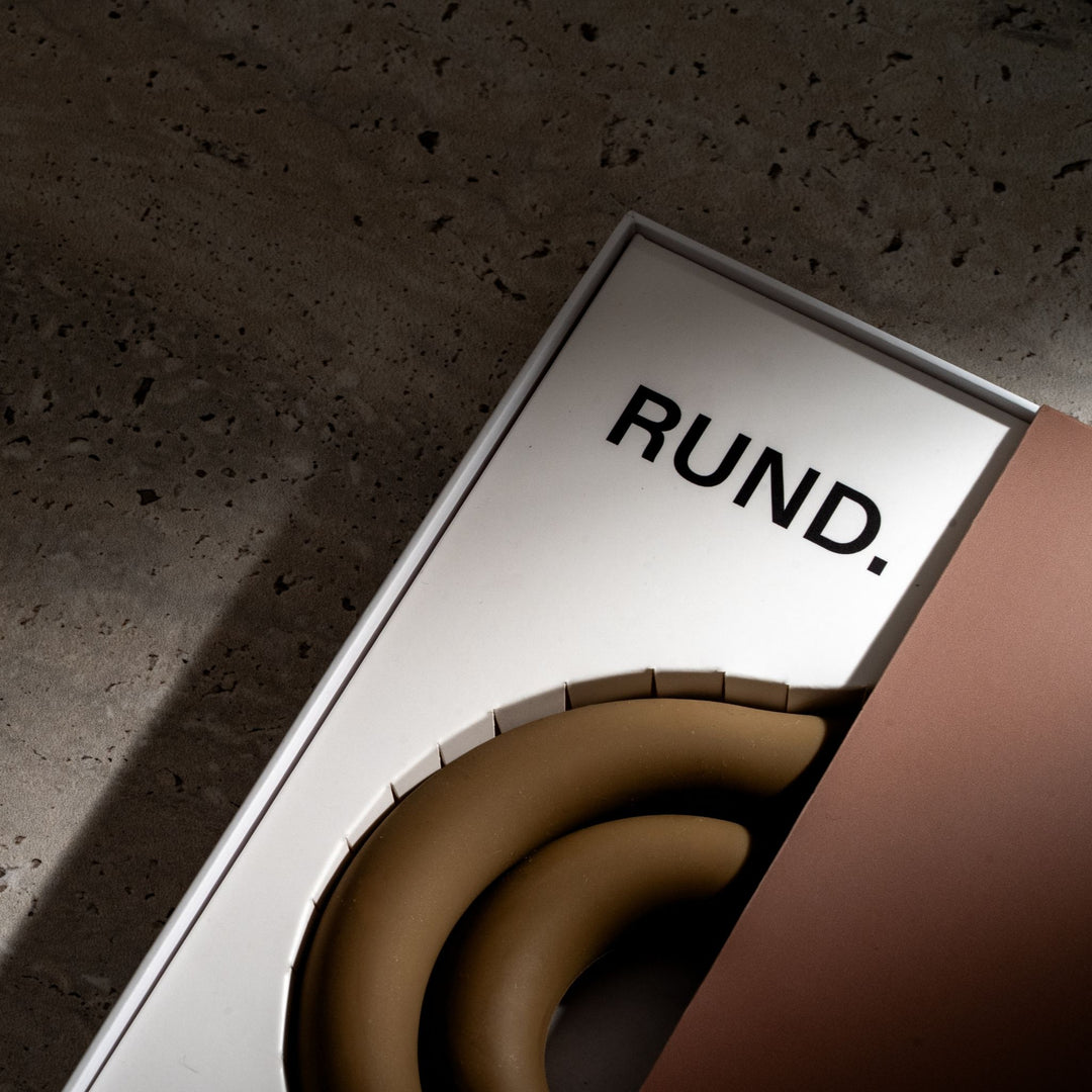 DESIGNSTUFF RUND Curve Trivet Gift Set, Fern