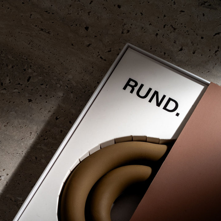 DESIGNSTUFF RUND Curve Trivet Gift Set, Fern