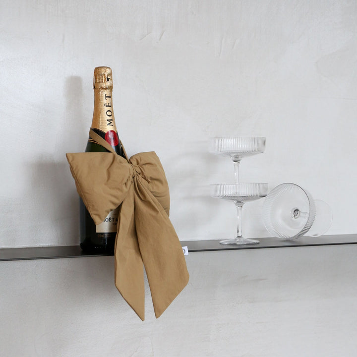 DESIGNSTUFF LUVA Bow for Hanging, H32 cm, Fern