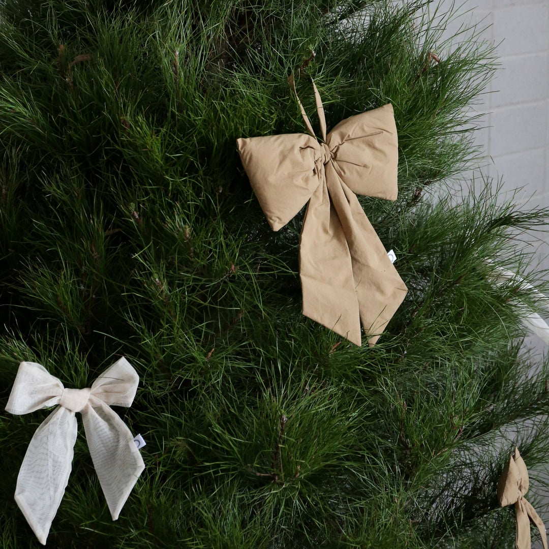 DESIGNSTUFF LUVA Bow for Hanging, H32 cm, Fern