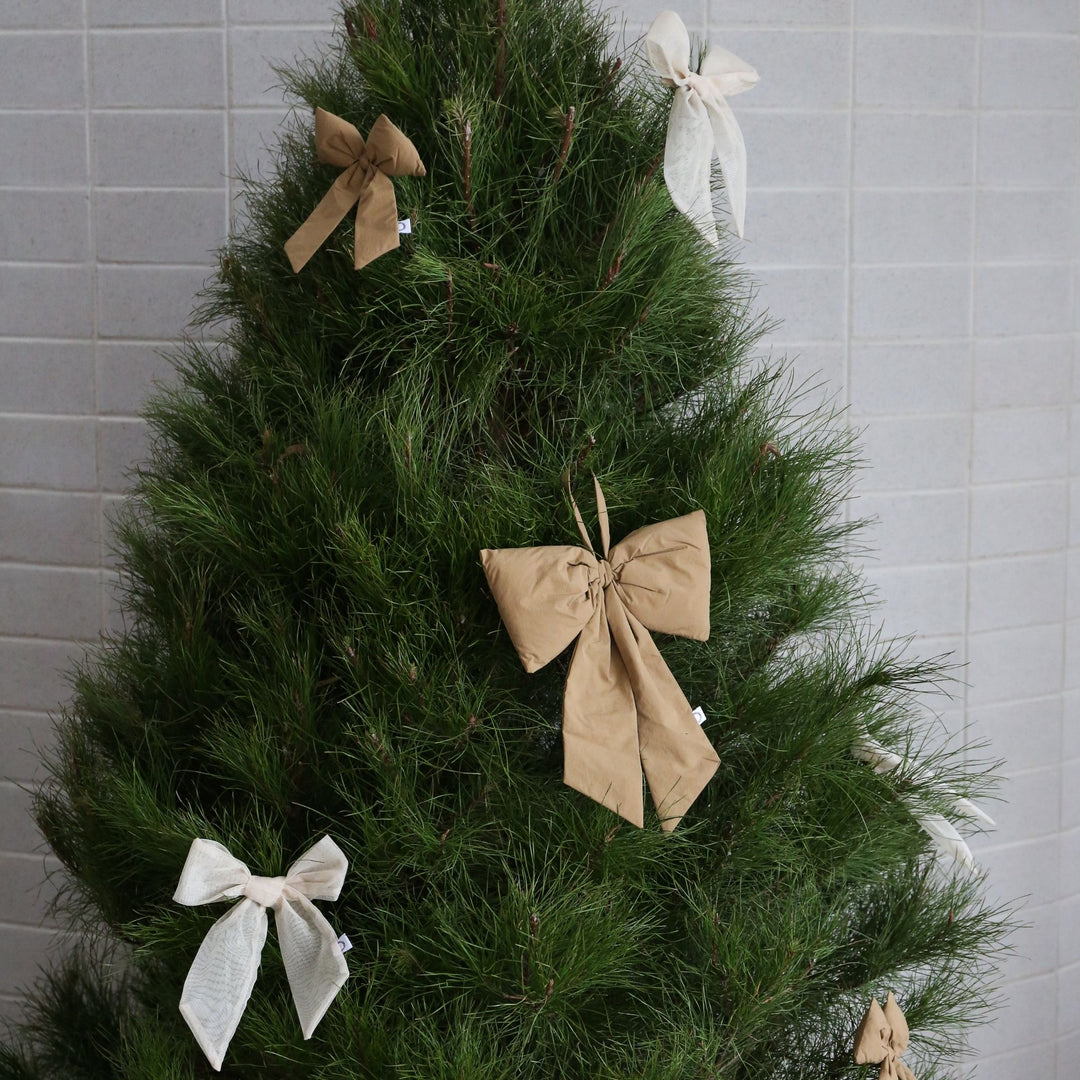 DESIGNSTUFF LUVA Bow for Hanging, H32 cm, Fern
