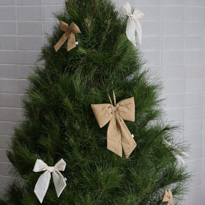 DESIGNSTUFF LUVA Bow for Hanging, H32 cm, Fern