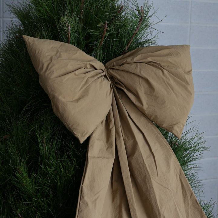 DESIGNSTUFF LUVA Large Bow for Door, H95 cm, Fern