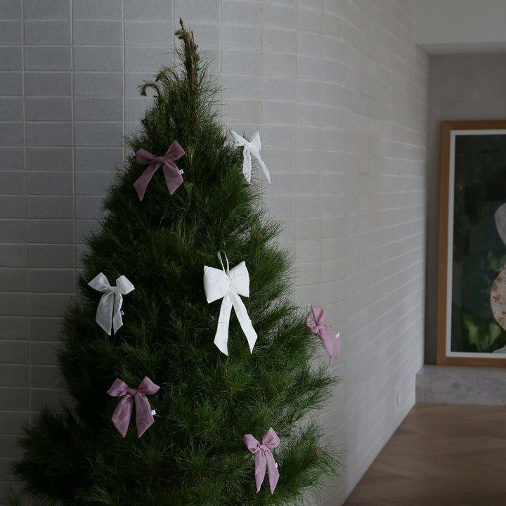 DESIGNSTUFF LUVA Bow w/ Tree Clip, Mesh Mauve