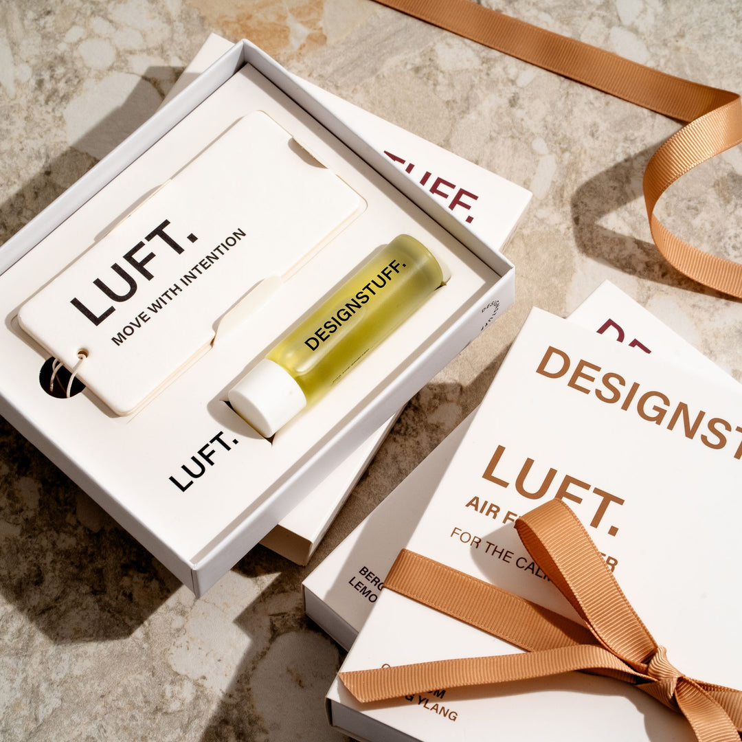 DESIGNSTUFF LUFT Air Freshener, for the Calm (Set of 2)