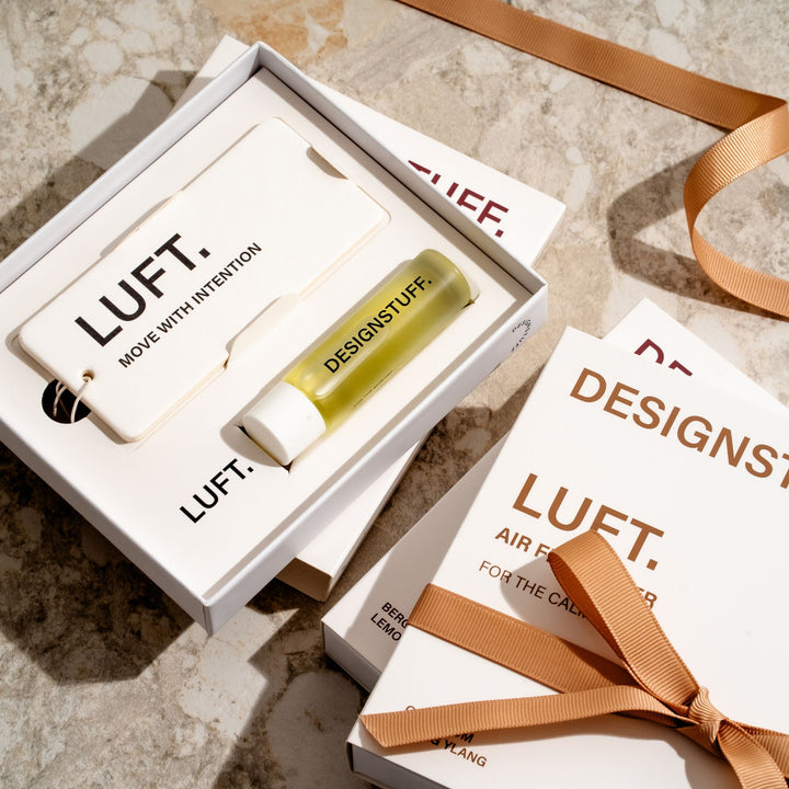 DESIGNSTUFF LUFT Air Freshener, for the Calm (Set of 2)