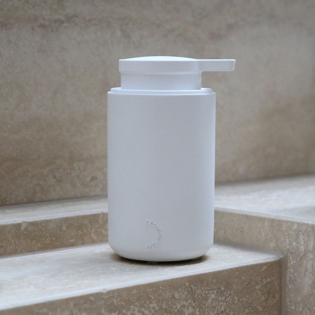 DESIGNSTUFF ARC Soap Dispenser, White