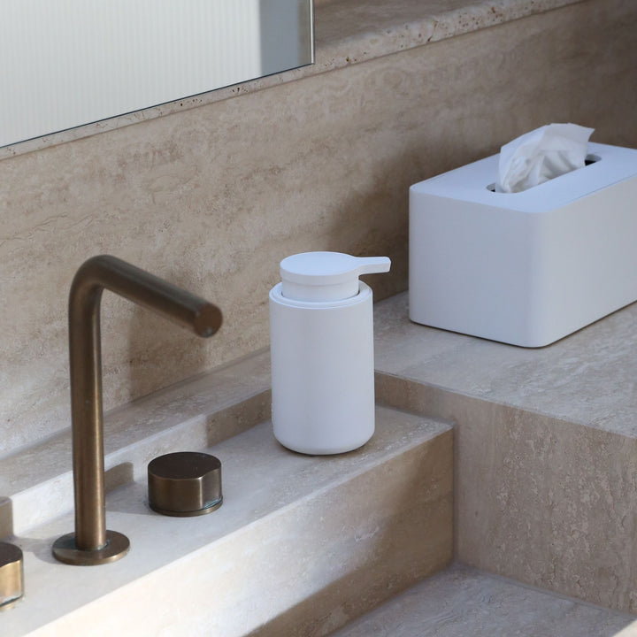 DESIGNSTUFF ARC Soap Dispenser, White