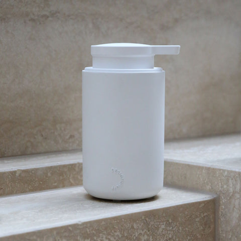 DESIGNSTUFF ARC Soap Dispenser, White
