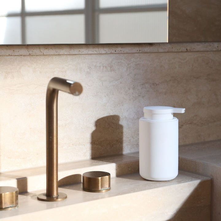 DESIGNSTUFF ARC Soap Dispenser, White