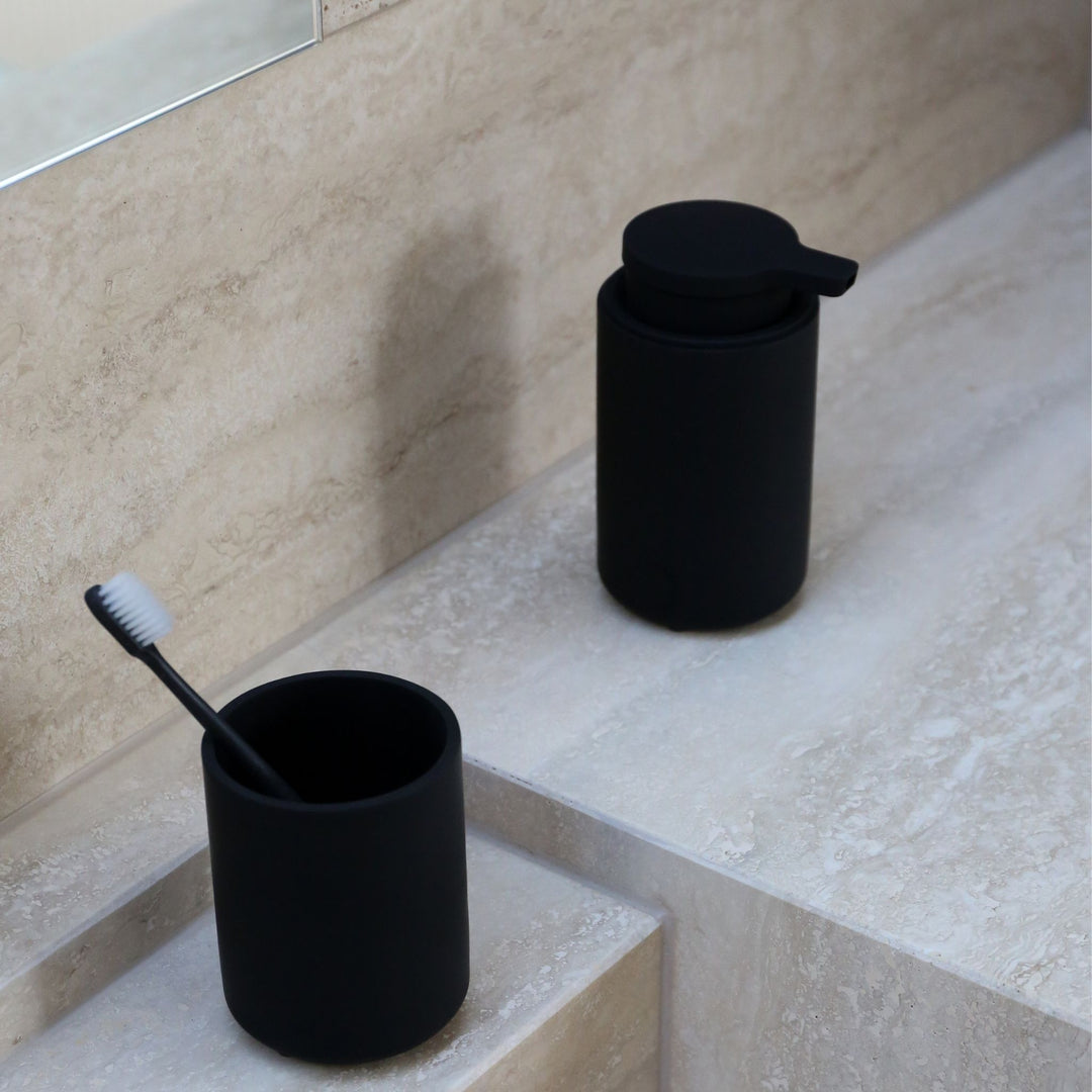 DESIGNSTUFF ARC Soap Dispenser, Black
