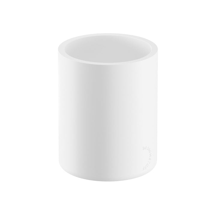 DESIGNSTUFF ARC Tumbler/Toothbrush Holder, White