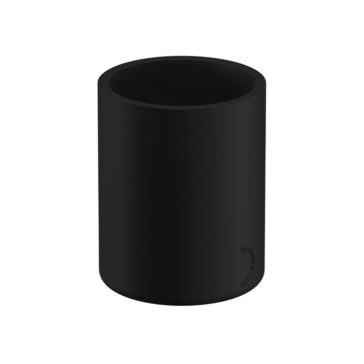 DESIGNSTUFF ARC Tumbler/Toothbrush Holder, Black