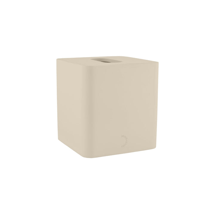 DESIGNSTUFF ARC Square Tissue Box, Sand