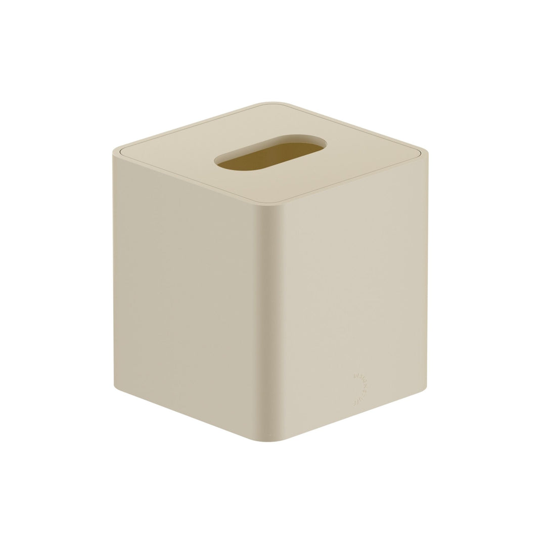 DESIGNSTUFF ARC Square Tissue Box, Sand