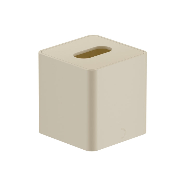 DESIGNSTUFF ARC Square Tissue Box, Sand
