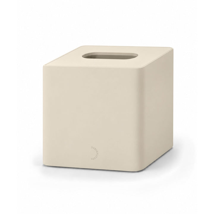 DESIGNSTUFF ARC Square Tissue Box, Sand