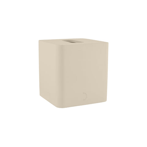 DESIGNSTUFF ARC Square Tissue Box, Sand