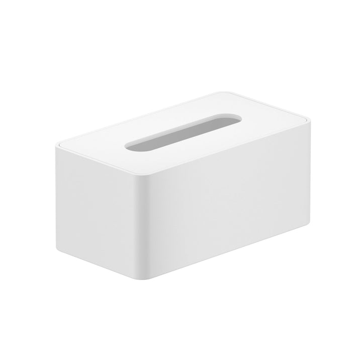 DESIGNSTUFF ARC Rectangle Tissue Box, White