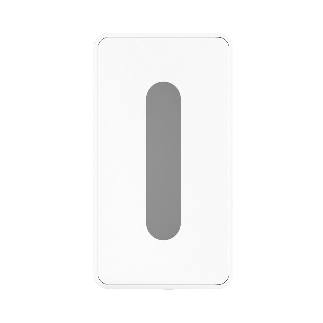 DESIGNSTUFF ARC Rectangle Tissue Box, White