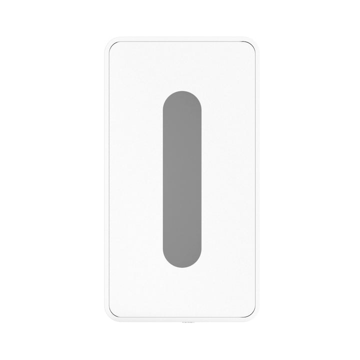 DESIGNSTUFF ARC Rectangle Tissue Box, White