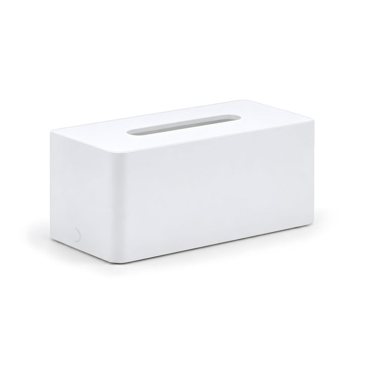 DESIGNSTUFF ARC Rectangle Tissue Box, White