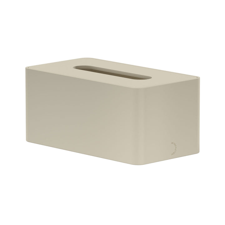 DESIGNSTUFF ARC Rectangle Tissue Box, Sand