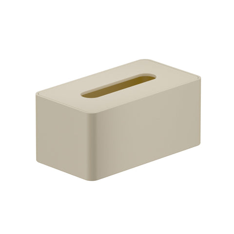 DESIGNSTUFF ARC Rectangle Tissue Box, Sand