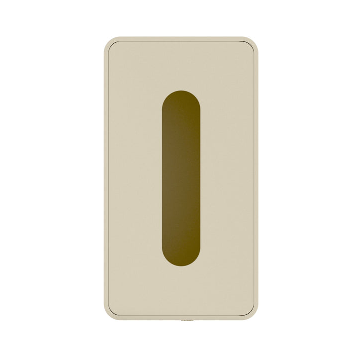 DESIGNSTUFF ARC Rectangle Tissue Box, Sand