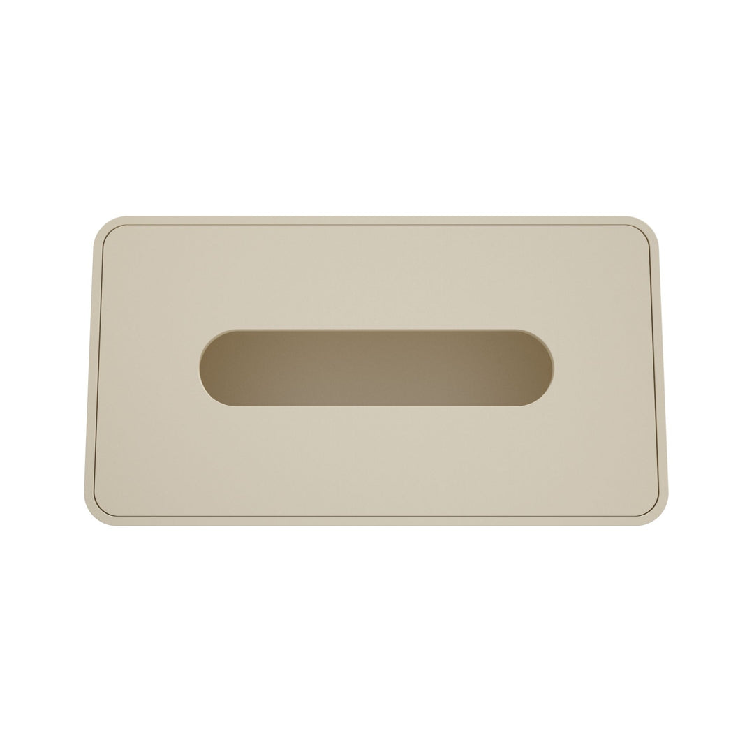 DESIGNSTUFF ARC Rectangle Tissue Box, Sand