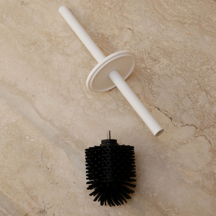 DESIGNSTUFF ARC Toilet Brush Head Silicone, Black