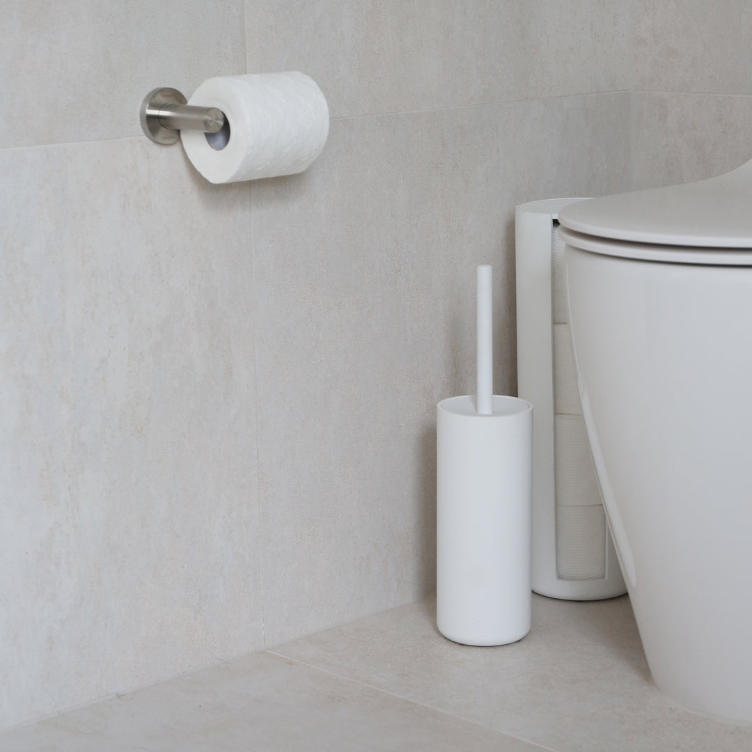 DESIGNSTUFF ARC Toilet Brush, White