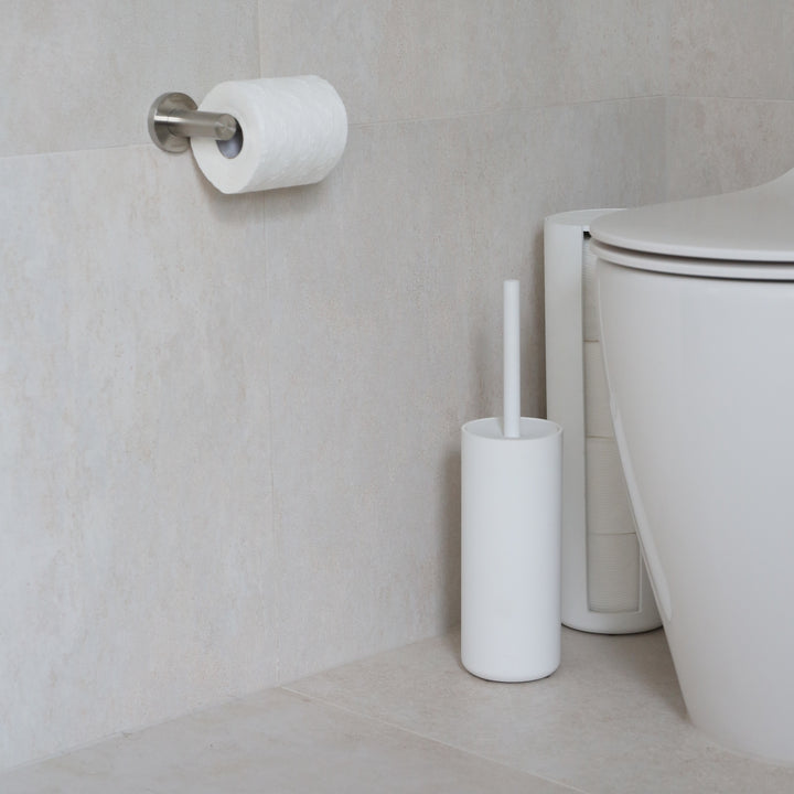 DESIGNSTUFF ARC Toilet Brush, White