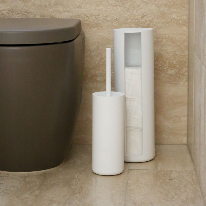 DESIGNSTUFF ARC Toilet Brush, White