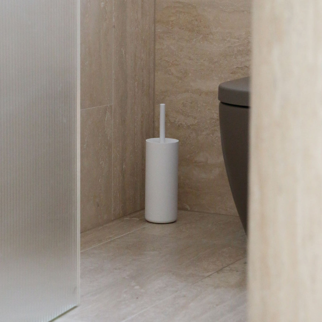 DESIGNSTUFF ARC Toilet Brush, White
