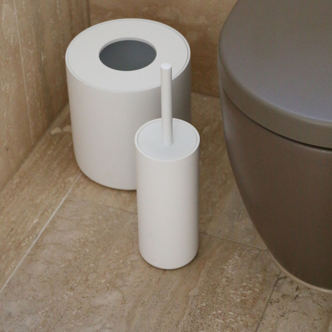 DESIGNSTUFF ARC Toilet Brush, White