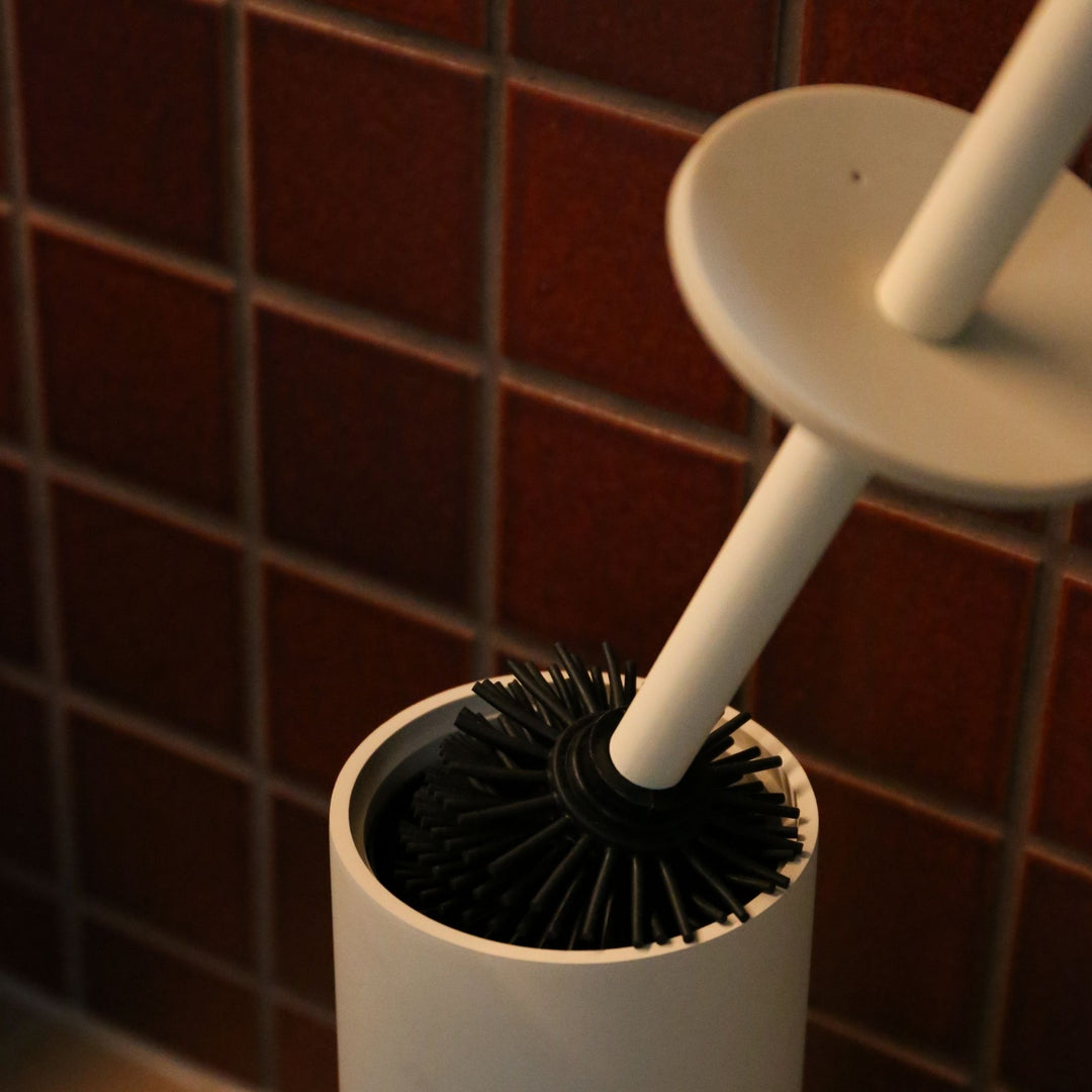 DESIGNSTUFF ARC Toilet Brush, Sand