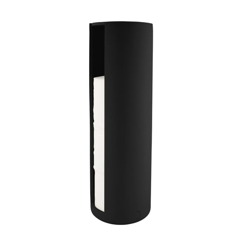 DESIGNSTUFF ARC Toilet Paper Storage Holder, Black