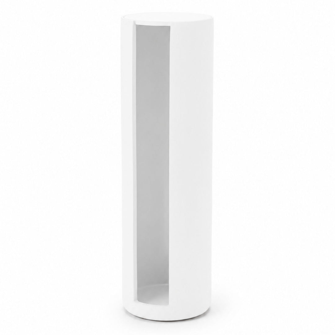 DESIGNSTUFF ARC Toilet Paper Storage Holder, White