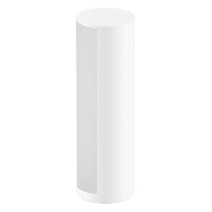 DESIGNSTUFF ARC Toilet Paper Storage Holder, White
