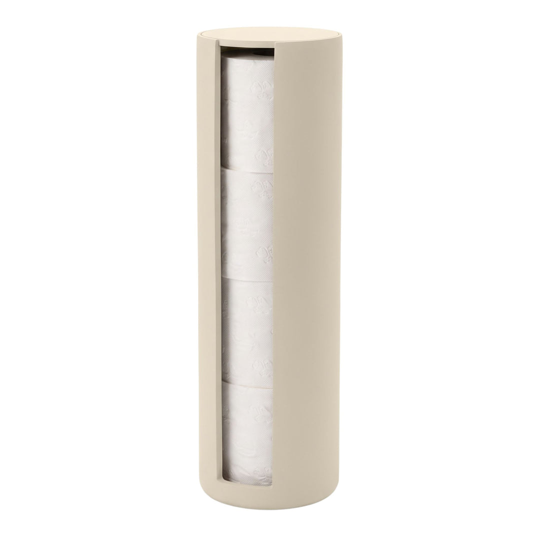 DESIGNSTUFF ARC Toilet Paper Storage Holder, Sand