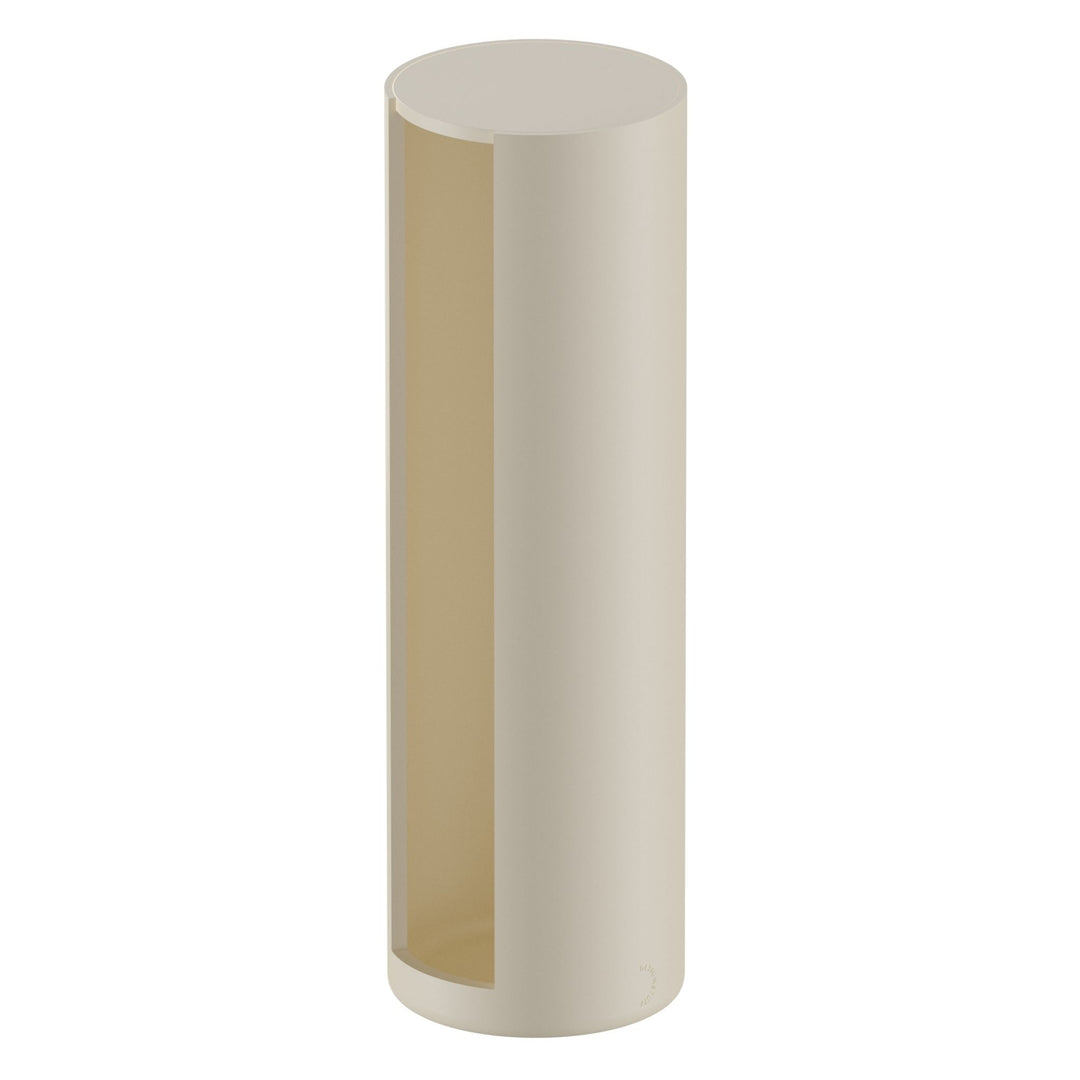 DESIGNSTUFF ARC Toilet Paper Storage Holder, Sand